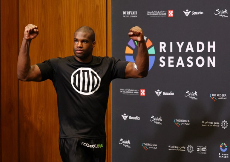 Boxing - Daniel Dubois v Anthony Joshua - IBF World Heavyweight Title - Wembley Stadium, London, Britain - September 21, 2024 Daniel Dubois during the press conference after winning his fight against Anthony Joshua Action Images via Reuters/Andrew Boyers