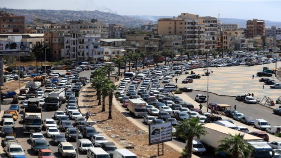 Thousands of people in south Lebanon flee intense Israeli bombardment | Israel-Palestine conflict News