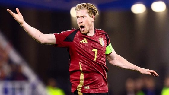 Kevin De Bruyne has lost patience with Belgium. This is why