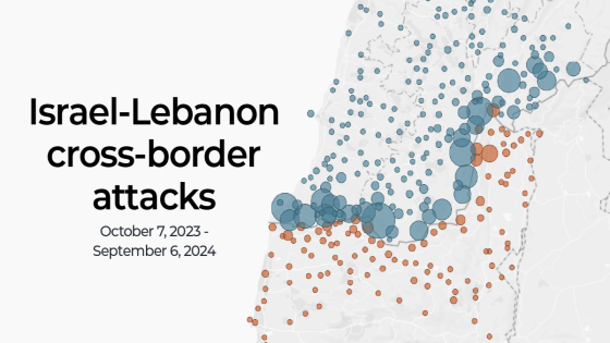 Mapping 11 months of Israel-Lebanon cross-border attacks | Israel-Palestine conflict News