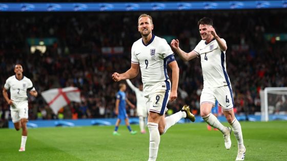 Harry Kane hungry to silence doubters after scoring twice on 100th England cap