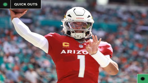 Kyler Murray's resurgence, Cooper DeJean's impact, more Week 8 thoughts: Quick Outs