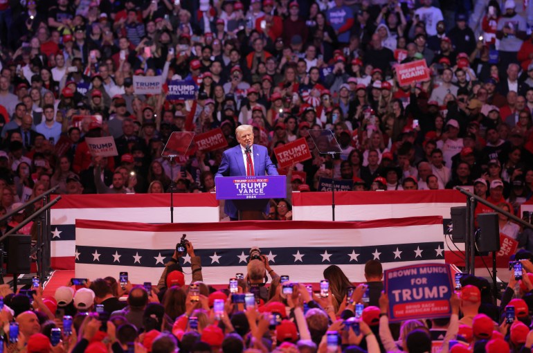 Trump in New York rally