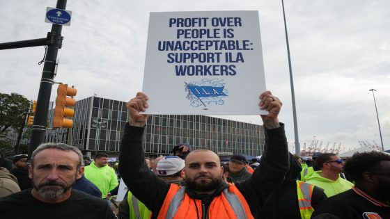 Thousands of dockworkers shut down US east coast ports in major strike | Labour Rights News