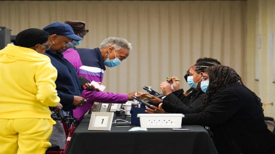 US state of Georgia reports record turnout on first day of early voting | US Election 2024 News