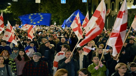 Georgians rally in support of EU membership ahead of elections | Protests News