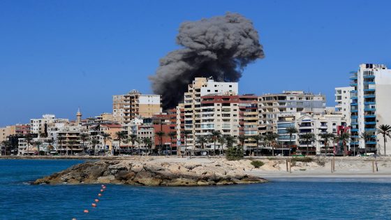 Israeli strikes pound Lebanese southern coastal city of Tyre | Hezbollah News