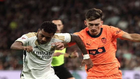 Valencia vs Real Madrid set to be postponed due to flash flooding