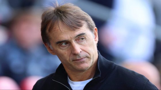 Julen Lopetegui set to be in charge for West Ham vs Wolves