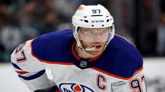 Oilers' Connor McDavid ruled out vs. Blue Jackets with lower-body injury