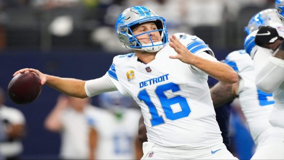 How Jared Goff is making his case for MVP during Lions' dominant season