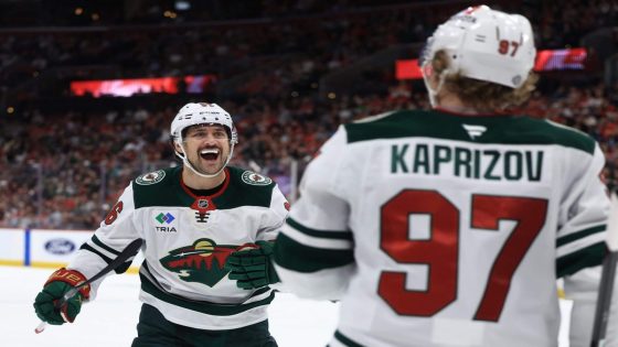 Kirill Kaprizov, Mats Zuccarello seemingly switch roles for the surging Wild: 'About time'