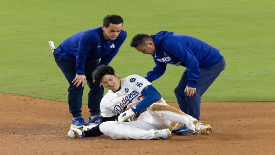 Down goes the MVP: Ohtani wouldn't be first to suffer October injury; Judge has unreal O-fer