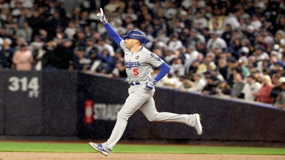 Dodgers' Freddie Freeman becomes first MLB player to homer in 6 straight World Series games