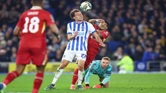 Mats Wieffer's performance against Liverpool was a glimpse of his true potential