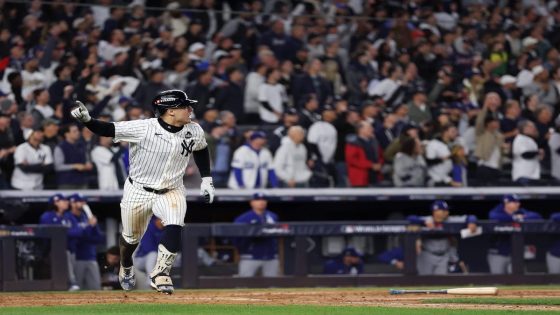 Anthony Volpe's grand slam lifts Yankees in Game 4, staves off Dodgers World Series sweep