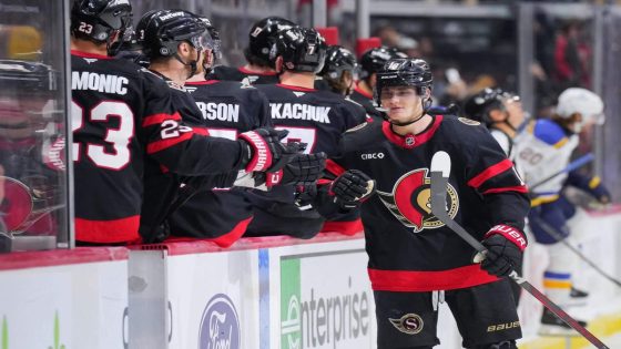 Four Senators takeaways from dominant win over Blues: 'We're having fun out there'