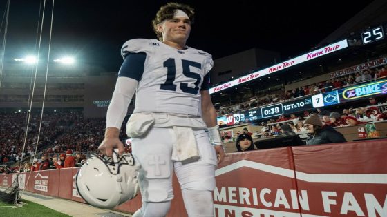 Penn State QB Drew Allar could be game-time decision vs. Ohio State