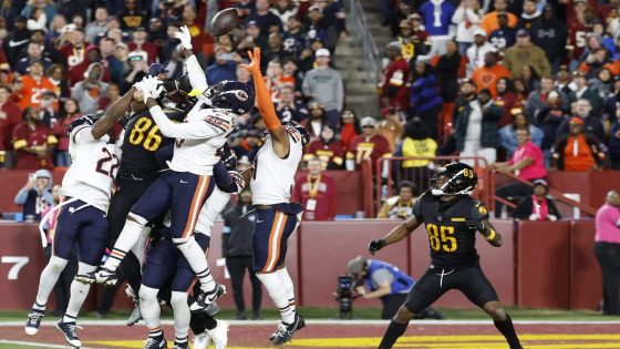 Hail Mary puts spotlight on Bears' miscues, a team that's not ready for prime time