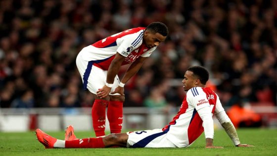 Arsenal waiting to learn extent of Gabriel, Jurrien Timber injuries – Mikel Arteta