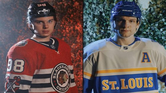 Blackhawks, Blues Winter Classic jerseys unveiled, pay tribute to Chicago, St. Louis history