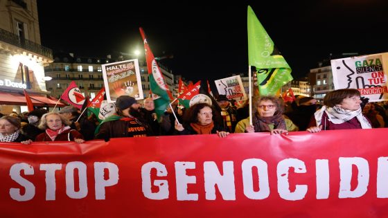 Protests in Paris over pro-Israel gala organised by far-right figures | Israel-Palestine conflict News