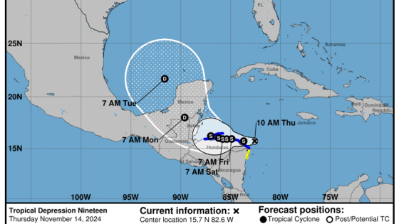 Another late season storm brewing in Caribbean, threatening Central America | Weather News