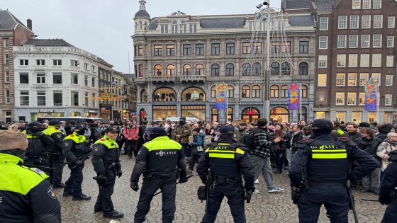 Amsterdam police arrest pro-Palestine demonstrators for defying protest ban | Israel-Palestine conflict News