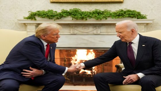 Trump meets Biden at White House in US presidential transition meeting | US Election 2024 News