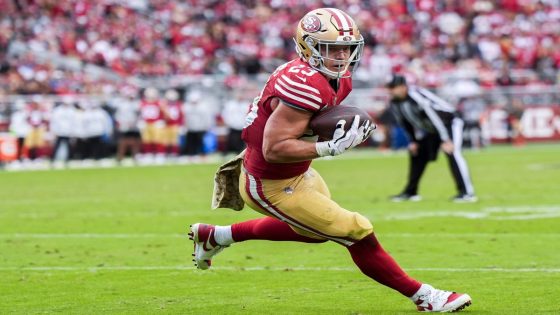 Kyle Shanahan on 49ers’ limited RB rotation: It’s hard to sit Christian McCaffrey