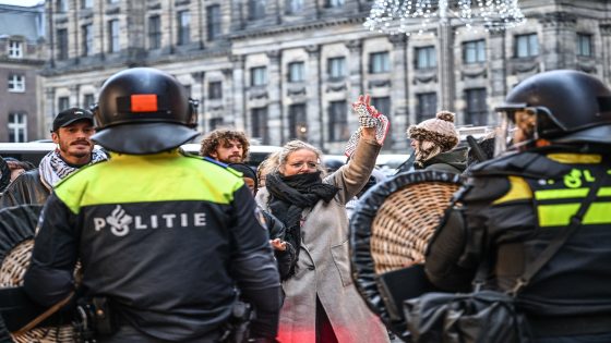 Pro-Palestinian protesters detained after defying Amsterdam ban | Israel-Palestine conflict News