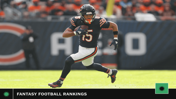 Fantasy football rankings Week 12: Sleepers, projections, starts, Bo Nix, Rome Odunze and more