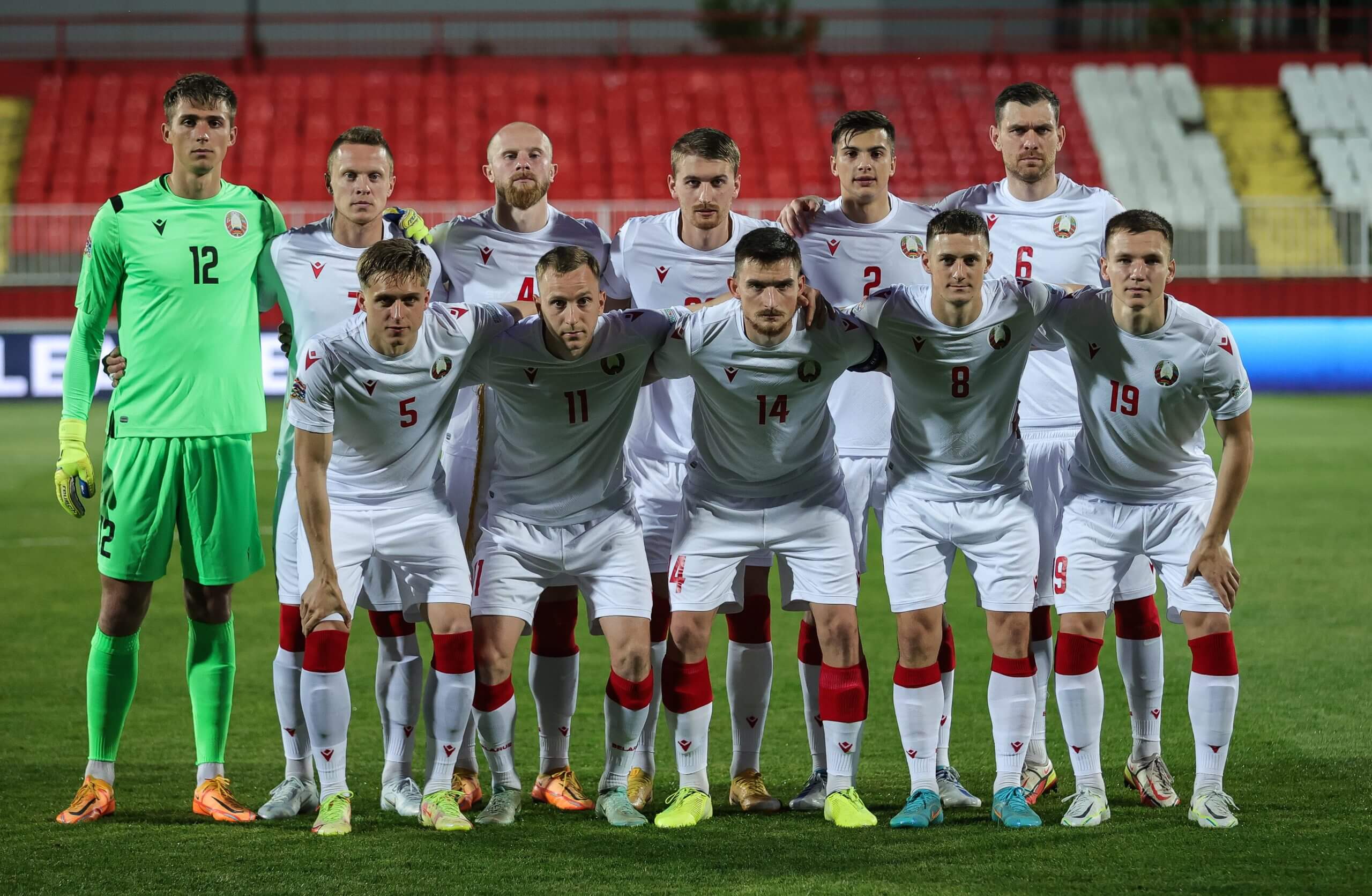 Belarus have been unable to host UEFA matches in their nation since Russia's invasion of Ukraine (Srdjan Stevanovic/Getty Images)