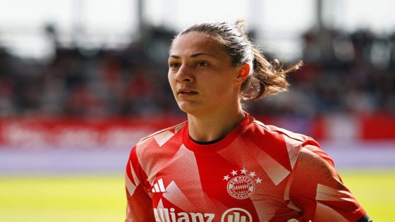 Bayern Munich Women goalkeeper Mala Grohs sidelined indefinitely after cancer diagnosis