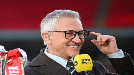 BBC's Gary Lineker standing down as Match of the Day host at end of season