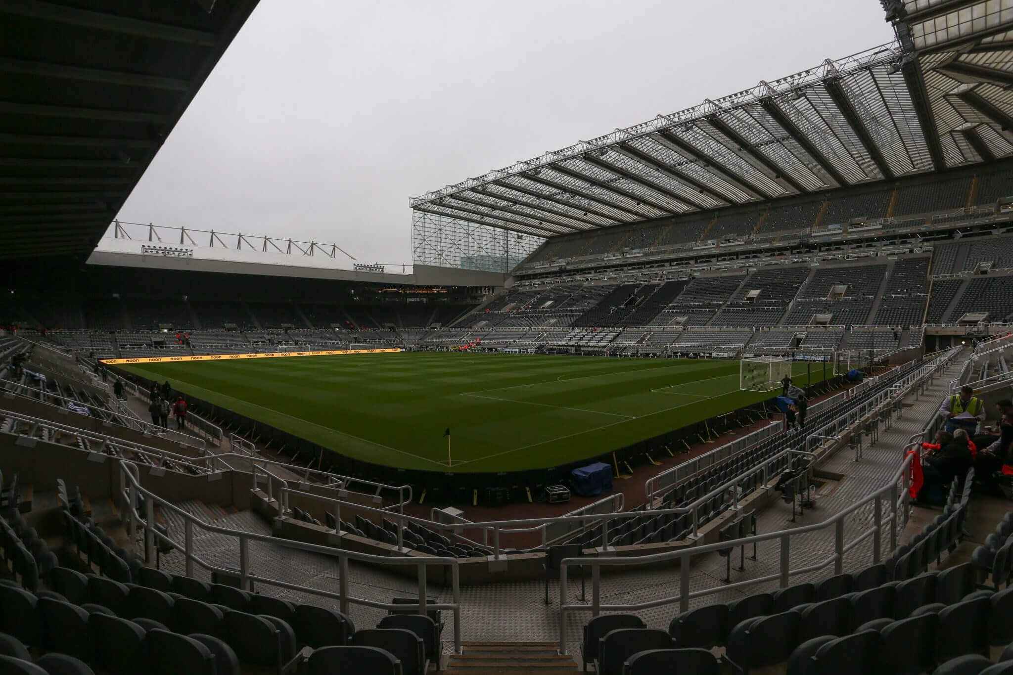 St James’ Park has a capacity of 52,300 (MI News/NurPhoto via Getty Images)