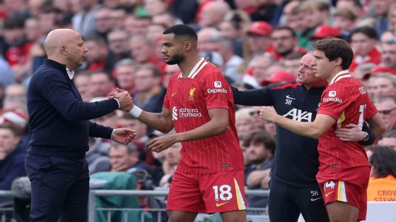 How Arne Slot uses substitutes at Liverpool – from 'closers' to 'human shields'