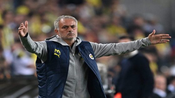 Jose Mourinho says Fenerbahce played 'against the VAR, the system and so many powerful people'