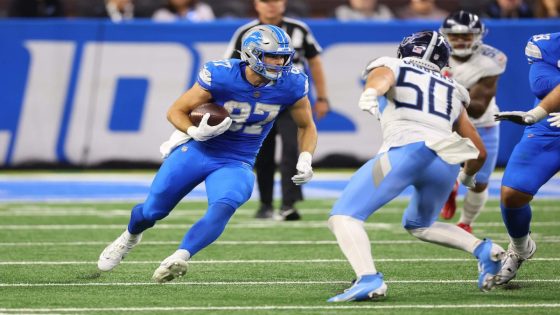 Lions TE Sam LaPorta ruled out Sunday vs. Jaguars