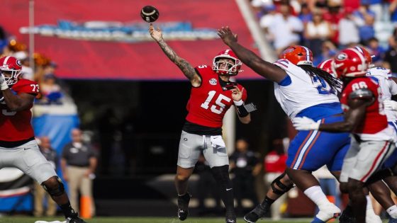 Georgia coach Kirby Smart says QB Carson Beck made 'winning decisions' vs. Florida