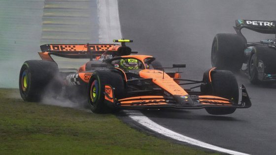 How Lando Norris' F1 title push faltered due to a gamble and an unlucky red flag