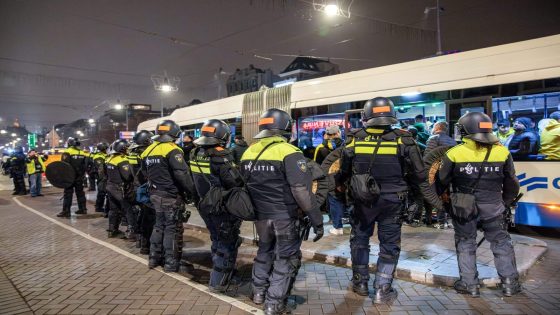 Dutch police make 62 arrests after Maccabi Tel Aviv supporters attacked in Amsterdam