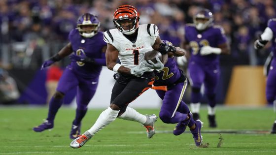 Ja'Marr Chase makes history with monstrous stats in Bengals' loss to Ravens on TNF