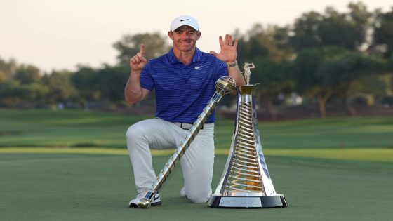 Rory McIlroy wins sixth Race to Dubai title after DP World Tour Championship victory: 'It means a lot after this year'