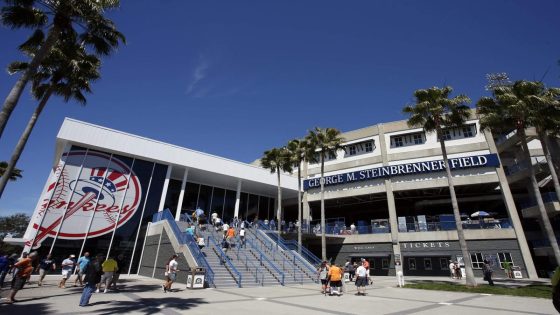 Rays to play 2025 home games at Steinbrenner Field in Tampa after hurricane damage to Trop