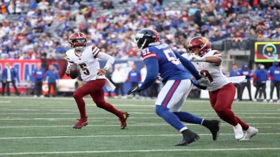 Jayden Daniels’ 2 TD passes lead Commanders past Giants; N.Y. now 0-5 at home: Key takeaways