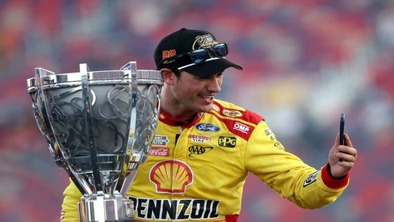 Joey Logano fends off Ryan Blaney to claim third NASCAR Cup Series championship