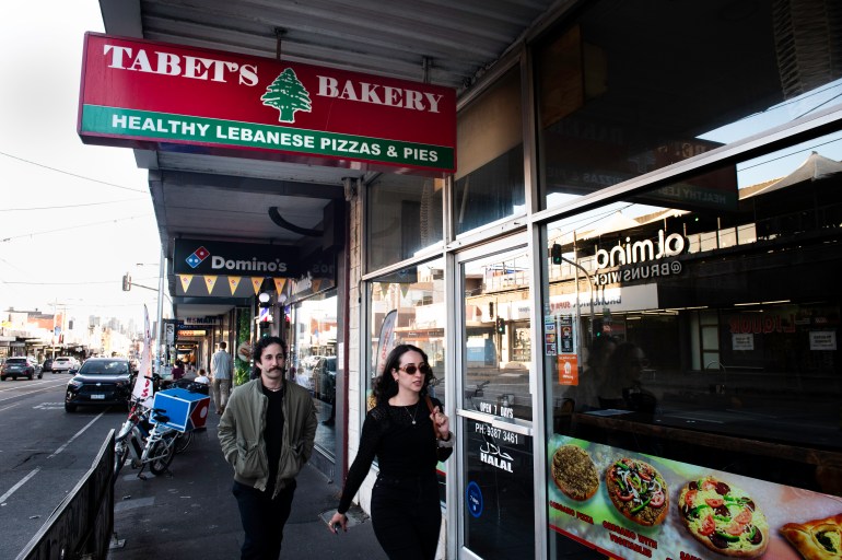 Lebanese cuisine is a popular feature in Australian cities, such as this restaurant in the trendy Melbourne auburn of Brunswick [Ali MC/Al Jazeera]