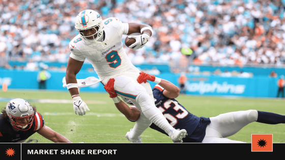 Market share report: Jonnu Smith reaches stud status; Ameer Abdullah is a worthy pickup for Week 13