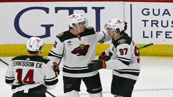 Wild reunite Kaprizov, Eriksson Ek, Boldy and tweak power play ahead of road trip